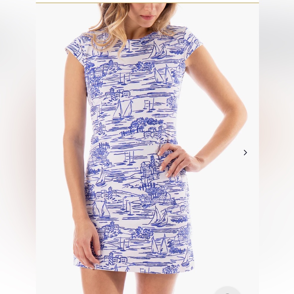 NWOT Mahi Gold Annie Dress